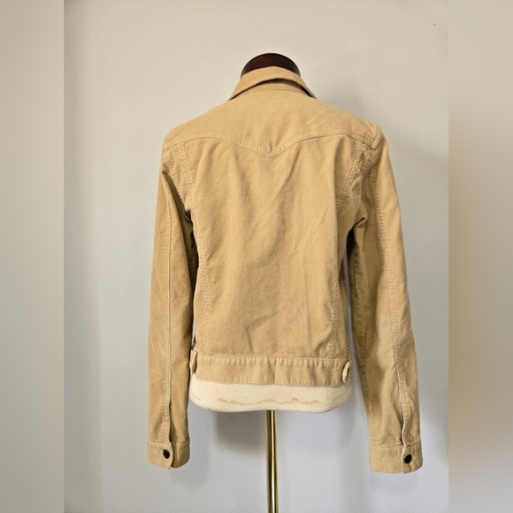 ABERCROMBIE & FITCH Camel Corduroy Jacket. Size Medium - Picture 6 of 11